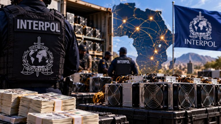 Interpol Seizes $105M And Dismantles Illegal Crypto Mines Across Africa