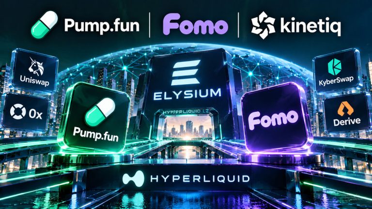 Pump.fun And Fomo Support Kinetiq Hyperliquid L2 Elysium At Launch