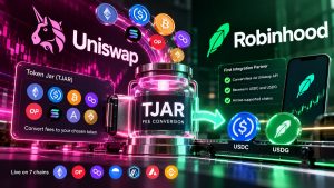 Uniswap Labs Opens TJAR Fee Tool To Apps Starting With Robinhood