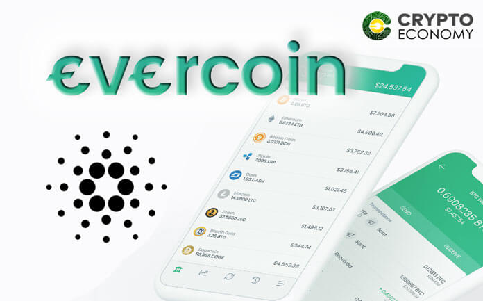 Evercoin añade soporte de Cardano en su Mobile Wallet y su exchange