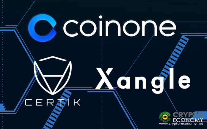 El exchange de criptomonedas de Corea del Sur Coinone se asocia con CertiK y Xangle para mejorar la seguridad y la transparencia