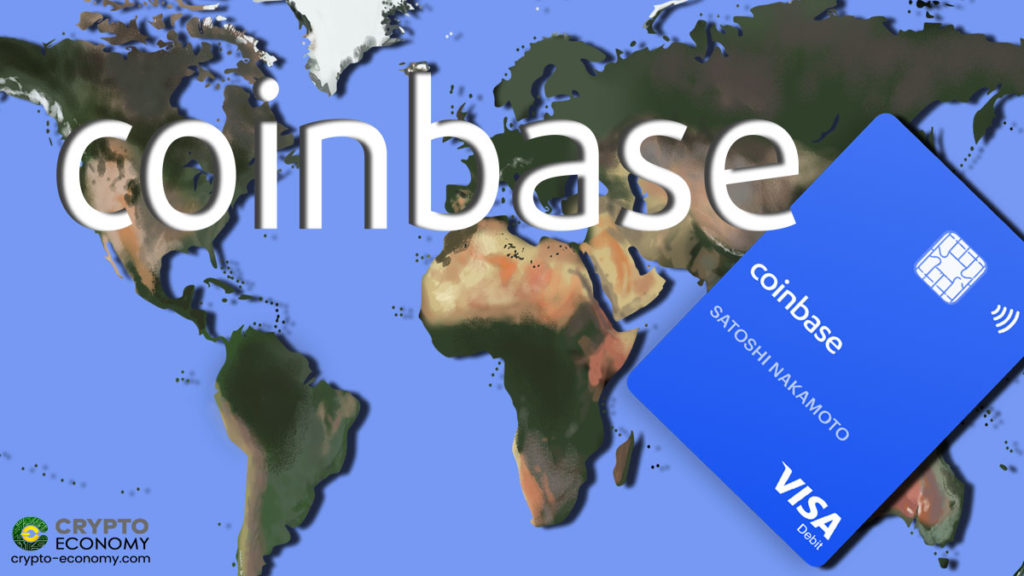 La tarjeta Coinbase Card agrega soporte para 5 nuevos cripto activos y se lanza en 10 territorios más