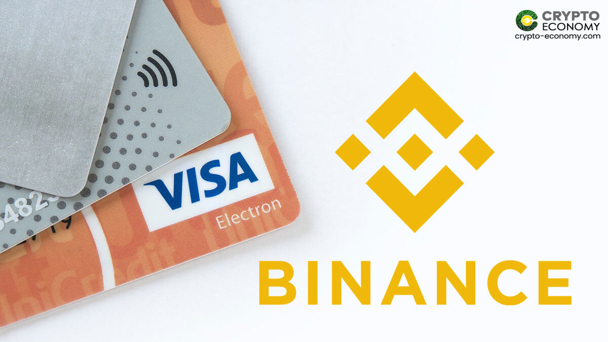 Binance introduce la compra directa de criptomonedas con tarjetas de débito y crédito Visa