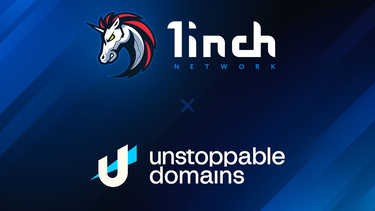 Una Asociación en Dominios NFT: 1inch y Unstoppable Domains