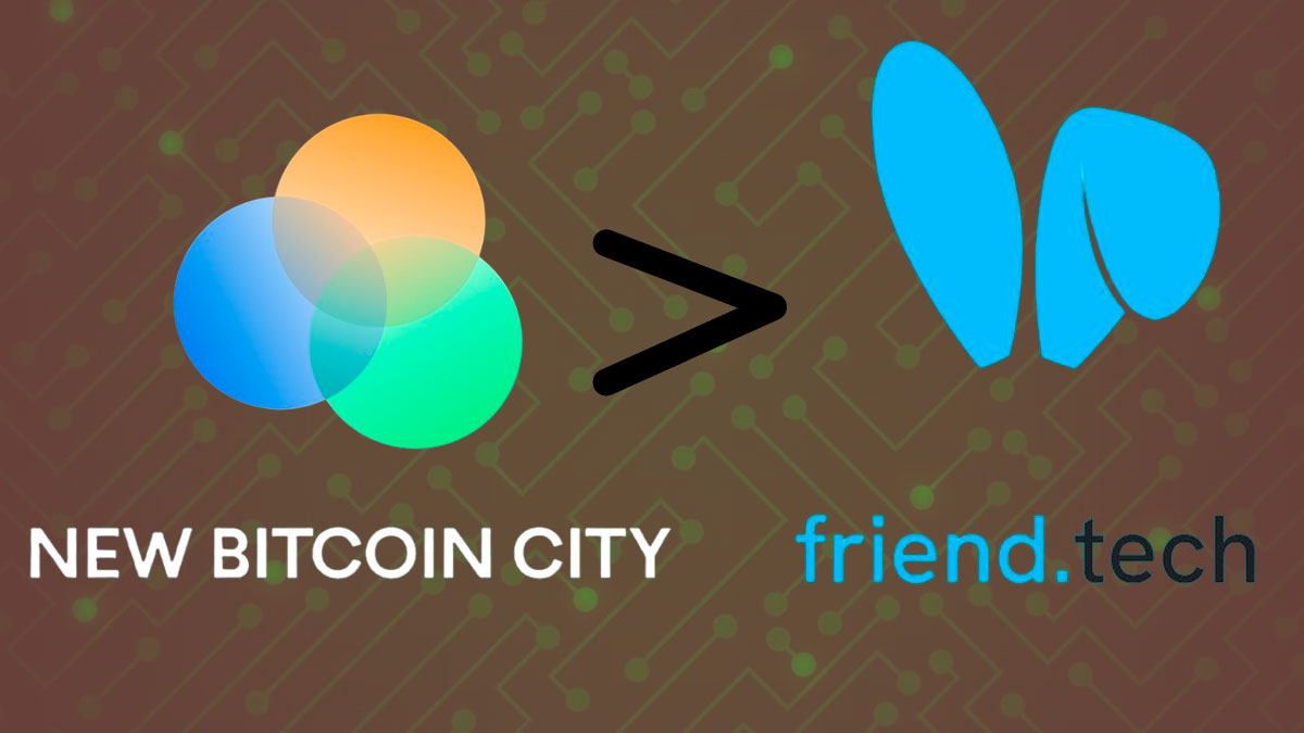 Friend.Tech Pierde a su Principal Influencer Debido a New Bitcoin City