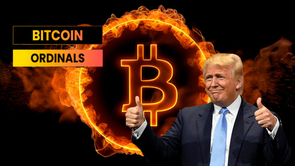 El Movimiento Audaz de Trump en NFT: Ofreciendo Bitcoin Ordinals Exclusivos para Grandes Coleccionistas