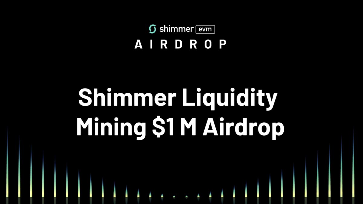 ¡El ecosistema ShimmerEVM anuncia un lanzamiento aéreo de $ 1 millón a partir de mañana!