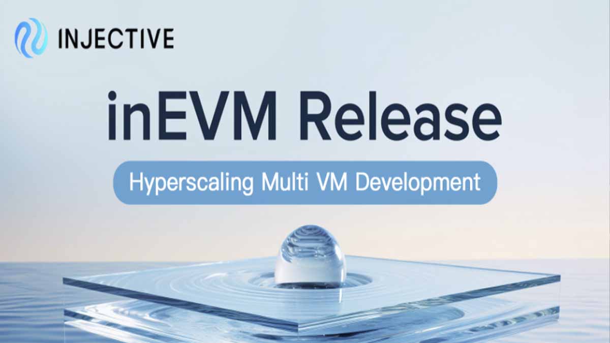 Injective presenta inEVM en Mainnet: el paquete acumulativo revolucionario que permite el desarrollo de máquinas virtuales sin precedentes