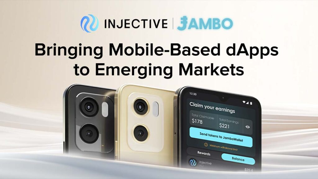 Injective anuncia nueva colaboración para impulsar DeFi basado en móviles para millones en mercados emergentes