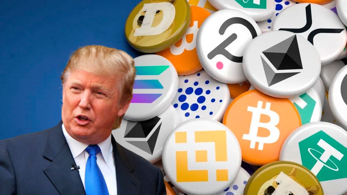 Trump aspira a convertirse en el "criptopresidente" y recauda $12 millones en San Francisco