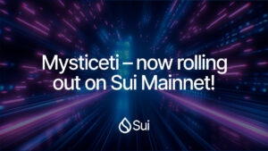 Sui Network presenta la actualización Mysticeti: ​​consenso un 80% más rápido, latencia de 400 ms