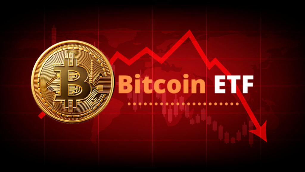 Los ETF de Bitcoin al contado sufren salidas de $127 millones tras ocho días de ganancias