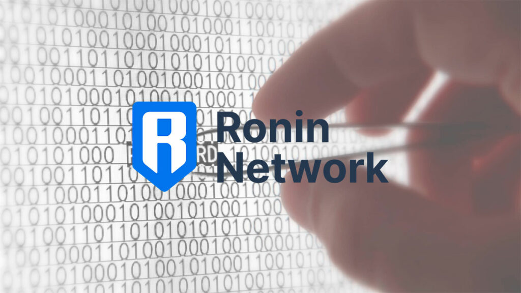 ¡Último Momento! Gaming Blockchain Ronin Network afectada por un hackeo de Ether por valor de $9,8 millones