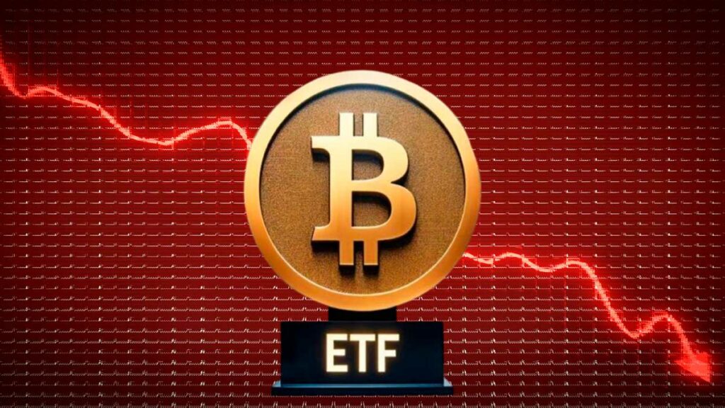 Las salidas de fondos de los ETF de Bitcoin aumentan hasta los $541 millones, lo que marca la segunda mayor pérdida en un solo día