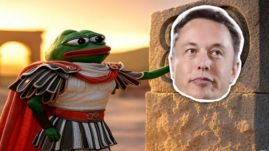 El avatar de Musk inspirado en PEPE desencadena una locura por las memecoins, KEKIUS se dispara un 875%