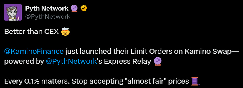 Kamino Swap presenta Express Relay para órdenes límite rápidas y competitivas