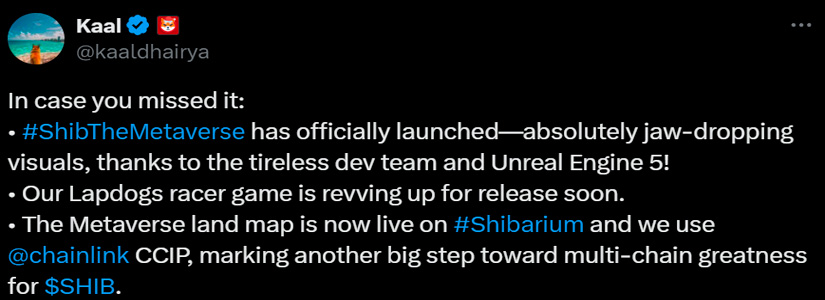 Shiba Inu lanza la plataforma Metaverse para impulsar la adopción de SHIB