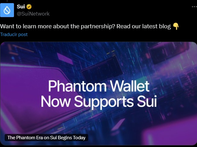 Phantom Wallet SUI