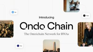 Ondo Finance Presenta Ondo Chain, una Blockchain de Capa 1 para Activos Tokenizados del Mundo Real (RWAs)