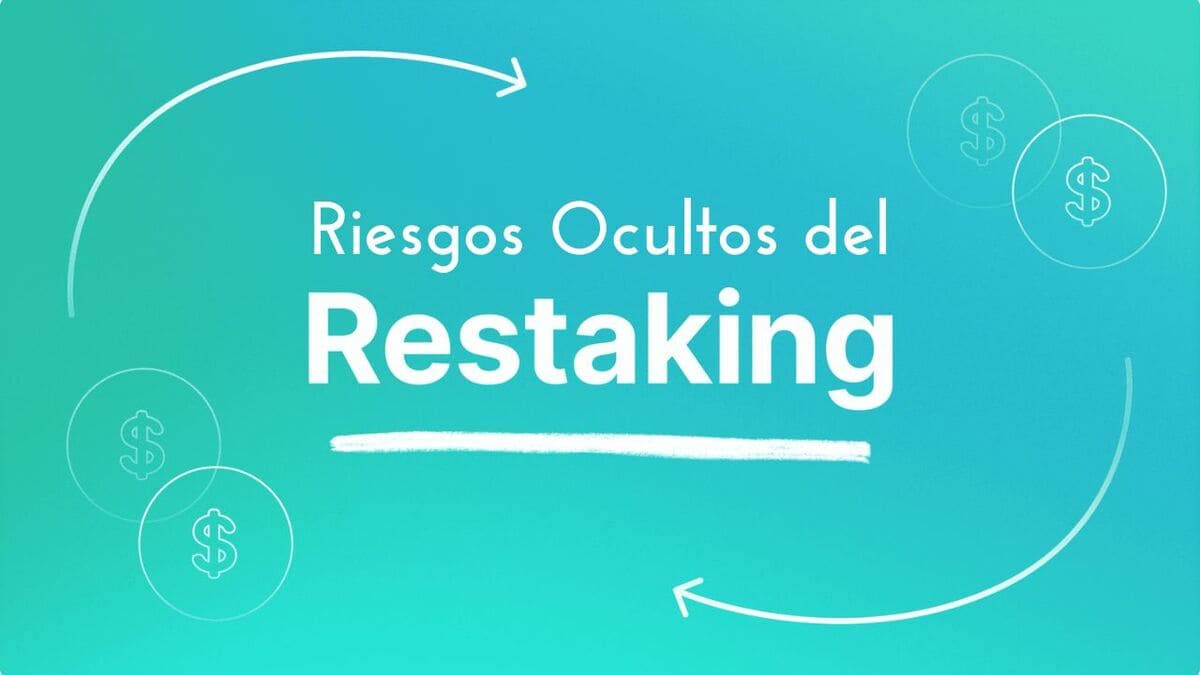 El Restaking Gana Popularidad, Pero Existen Riesgos que Nadie te Cuenta