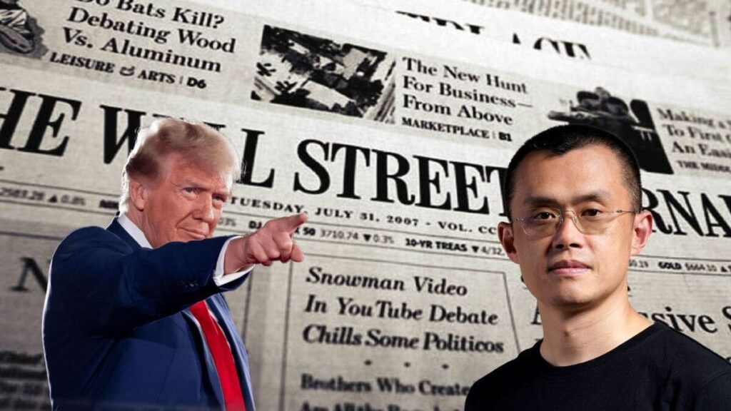 CZ Responde a las Acusaciones Sobre Binance y Trump: "No Hablé Con Nadie"