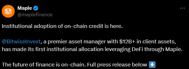 maple finance bitwise