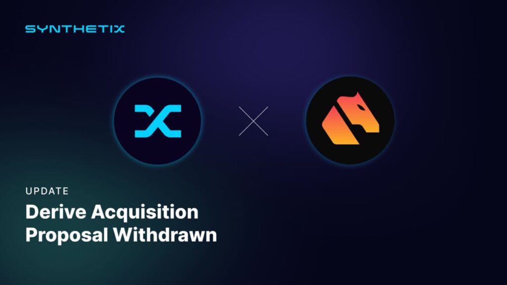 Synthetix Cancela su Acuerdo con Derive Tras el Replanteo Provocado por las Críticas de la Comunidad