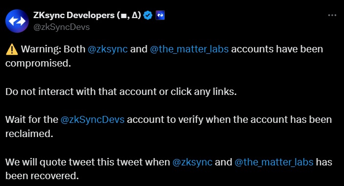 Zksync hack