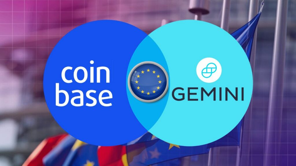 Gemini y Coinbase amplían su presencia europea: Detalles