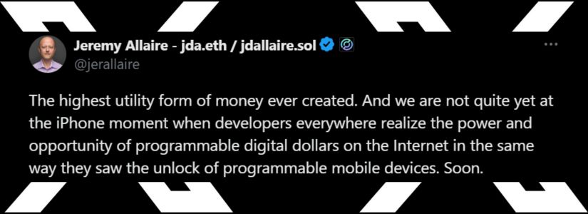 Jeremy Allaire Tweet