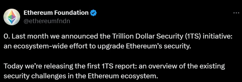 ETHEREUM TWEET
