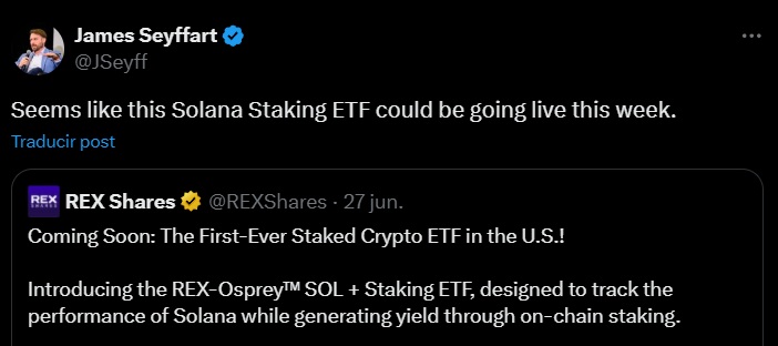 Solana SOL ETF