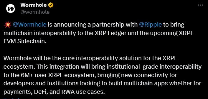 Wormhole xrpl ripple