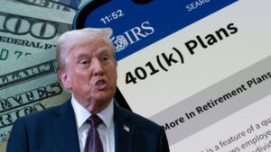 Trump quiere que los 401(k) tengan acceso a criptomonedas en un audaz cambio del plan de jubilación