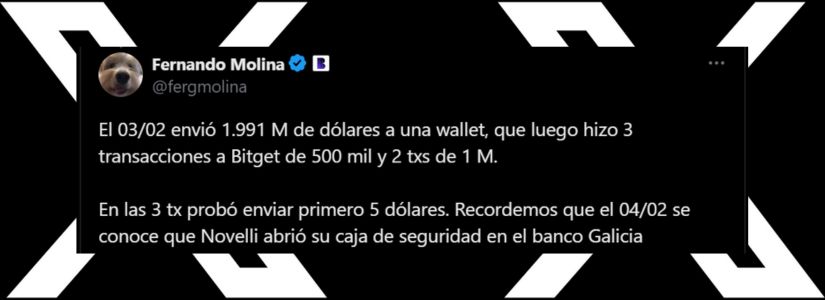Fernando Molina Tweet