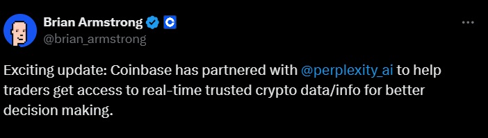 coinbase tweet