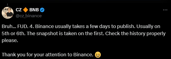 CZ Binance