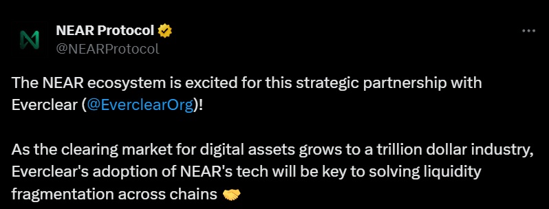 near protocol everclear stablecoins