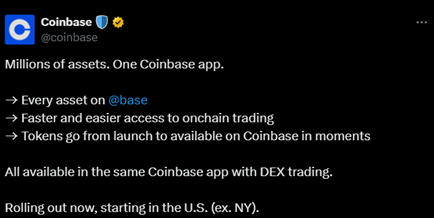 Coinbase DEX
