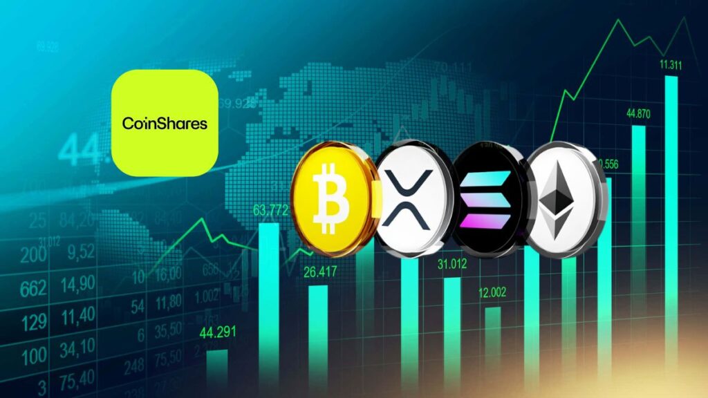 Bitcoin, Solana, XRP se unen a Ethereum en frenesí masivo de entradas de $1,570 millones en cripto