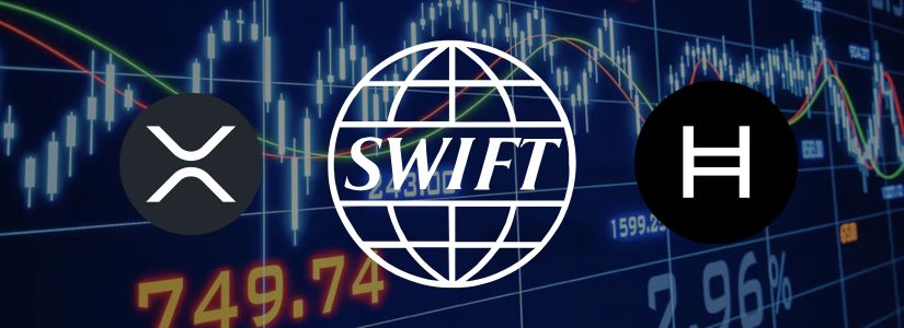 Ripple y Hedera Seleccionadas para la Prueba de Blockchain Transfronteriza de SWIFT