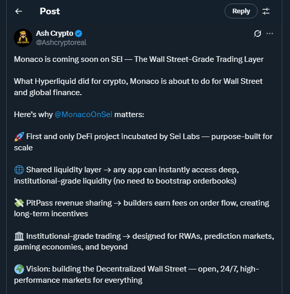 Tweet de Ashcryptoreal
