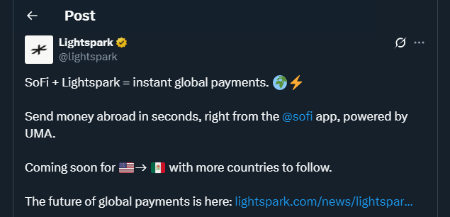 Tweet de lightspark