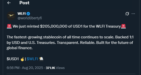 Tweet de worldlibertyfi