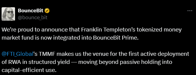 Bouncebit tweet
