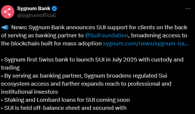 SUI Sygnum