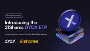 21Shares Lanza Nuevo ETP para el Token Nativo de dYdX