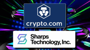 Asociación Entre Crypto.com y Sharps Technology Potencia Herramientas de Tesorería en Solana
