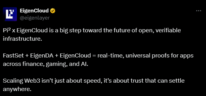pi squared eigencloud