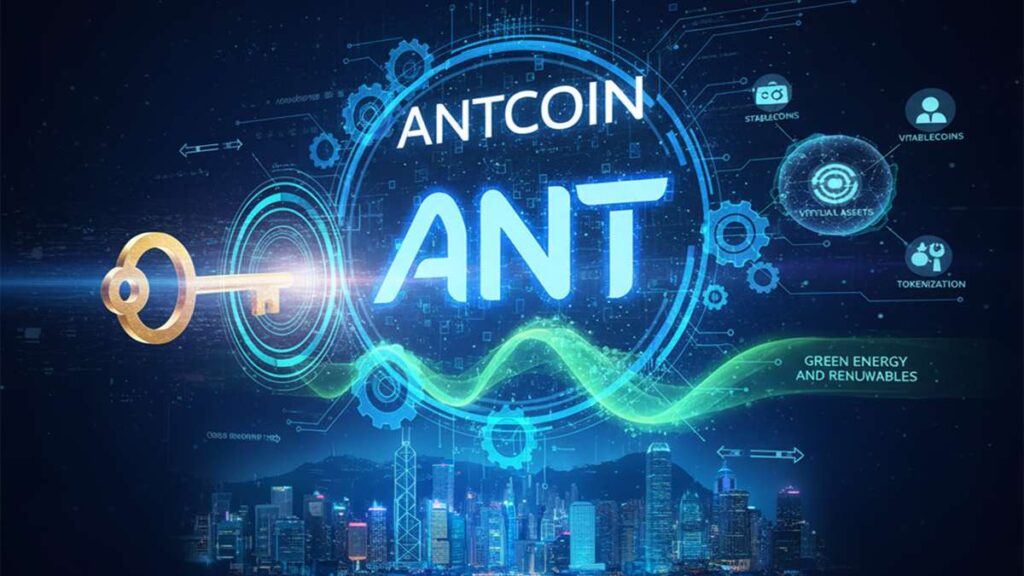 Ant Group solicitó marcas para "ANTCOIN", stablecoins y activos virtuales en Hong Kong.